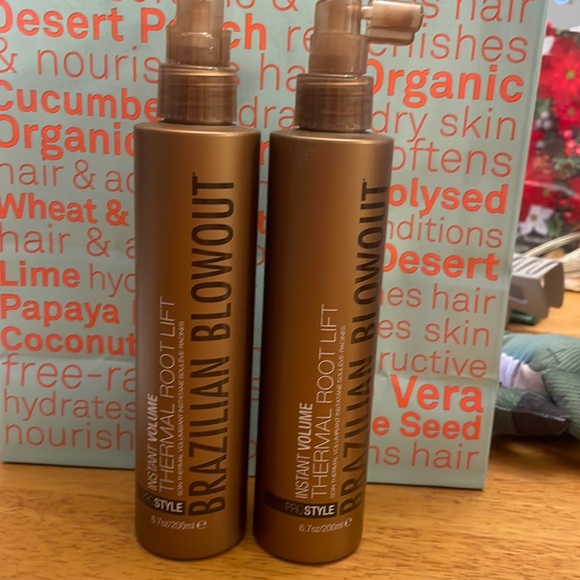 brazilian blowout Other - Two brand new bottles of Brazilian, blowout instant value, thermal lifter